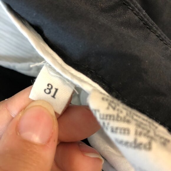 Life After Denim Men's Black Slim Fit 100% Cotton Pants 31 - Picture 8 of 14